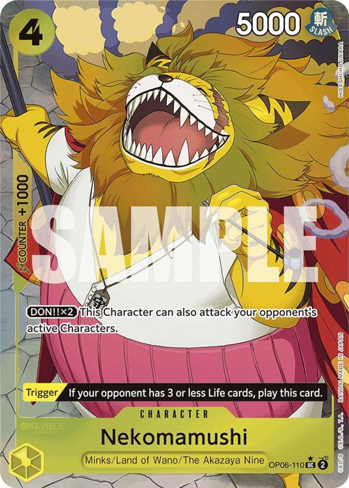 Nekomamushi [Full Art PRB01] OP06-110 One Piece Card Game