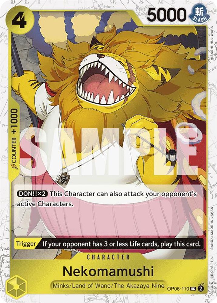 Nekomamushi [Jolly Roger PRB01] OP06-110 One Piece Card Game