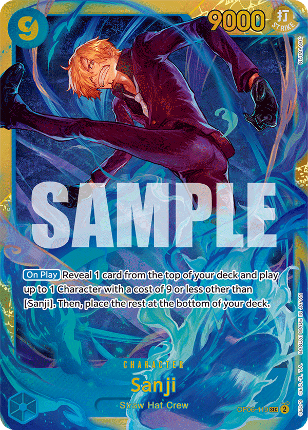 Sanji [Manga] JP OP06-119 One Piece Card Game