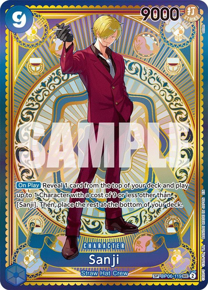 Sanji [SP] OP06-119 One Piece Card Game