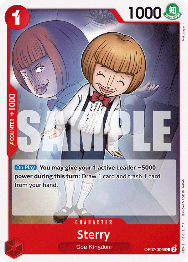 Sterry OP07-006 One Piece Card Game