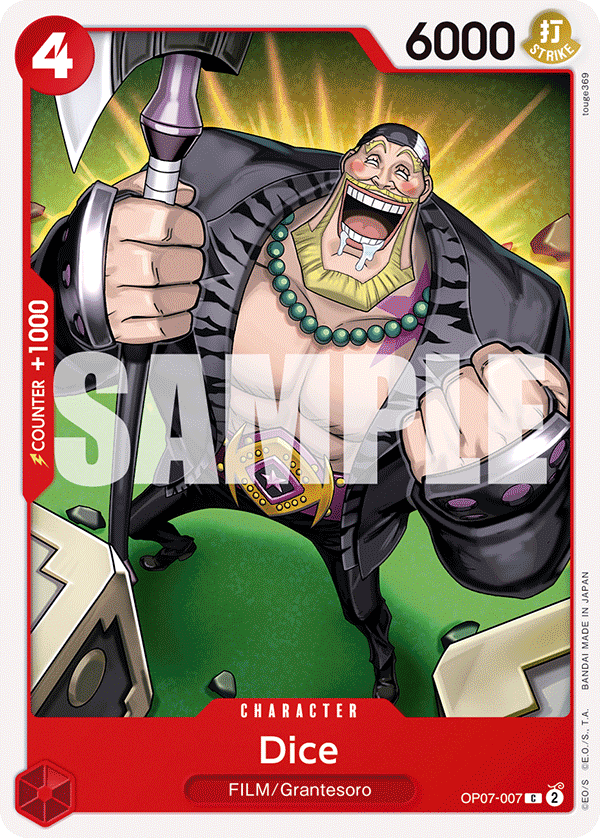 Dice OP07-007 One Piece Card Game