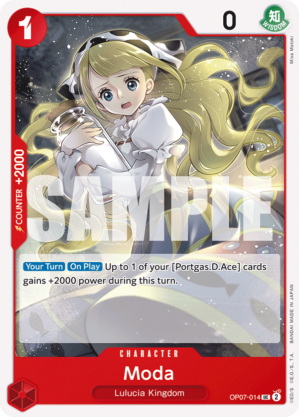Moda [Foil PRB-02] JP OP07-014 One Piece Card Game