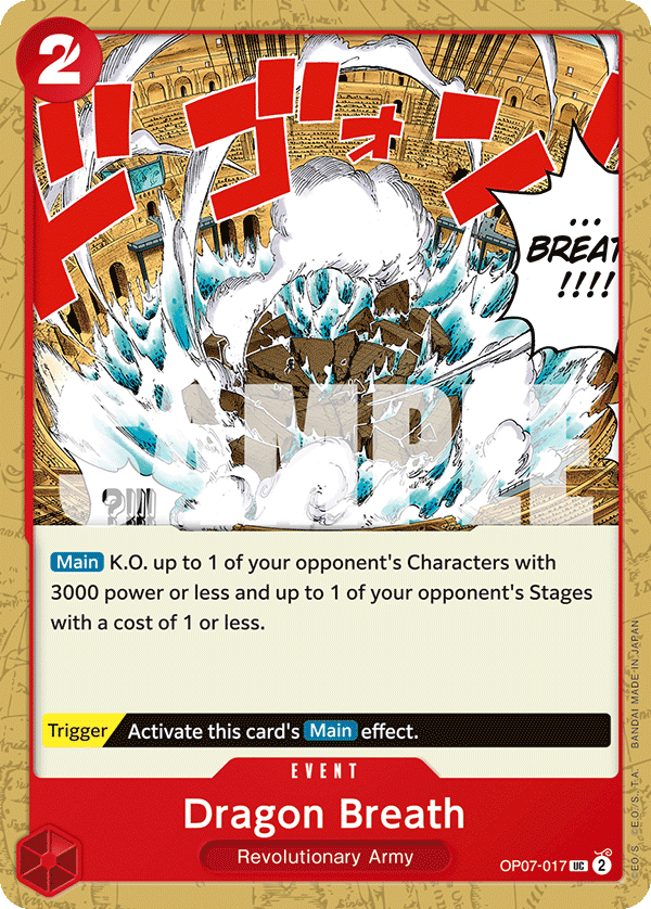 Dragon Breath [PRB-02] OP07-017 One Piece Card Game