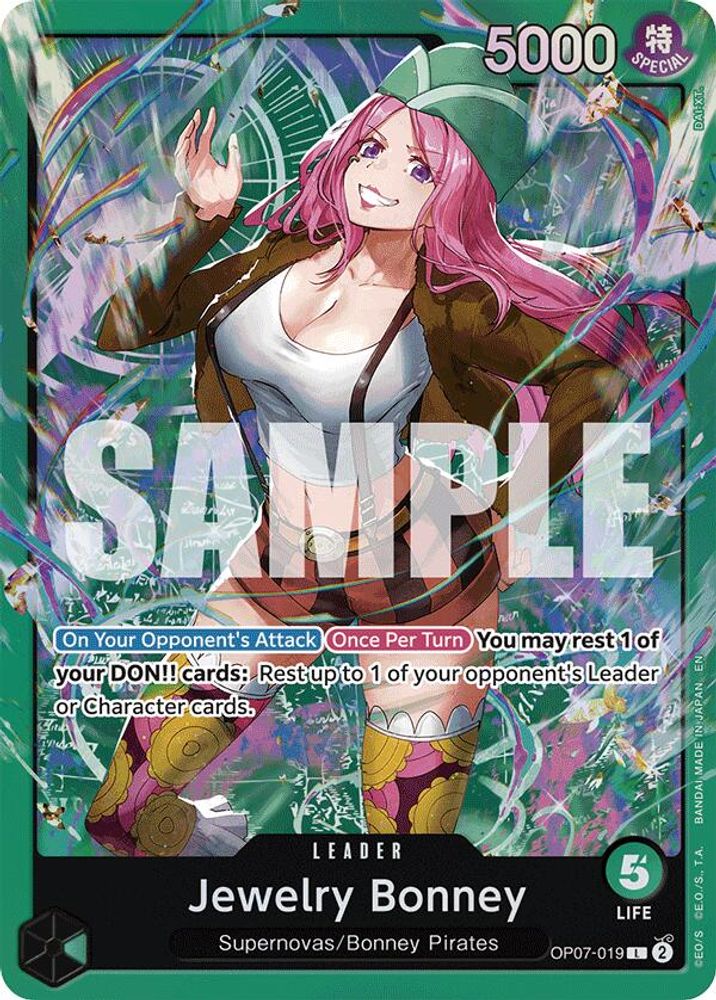 Jewelry Bonney [Foil] OP07-019 One Piece Card Game