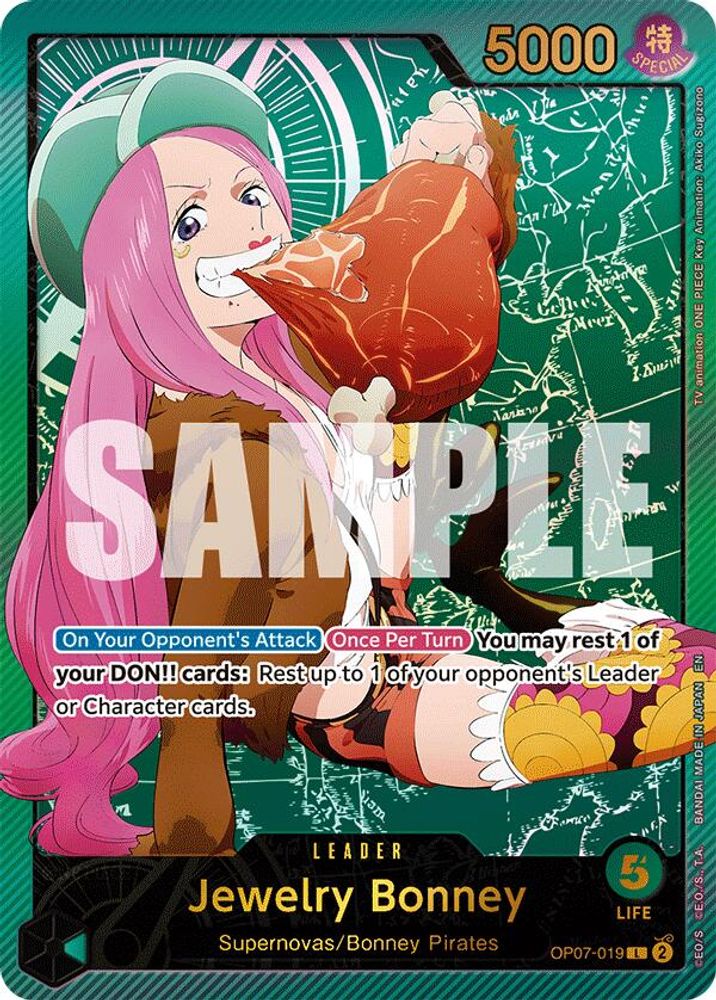Jewelry Bonney [SP] OP07-019 One Piece Card Game