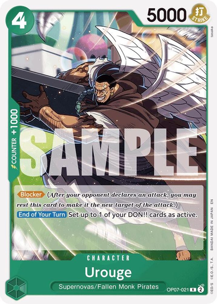 Urouge [Reprint] OP07-021 One Piece Card Game