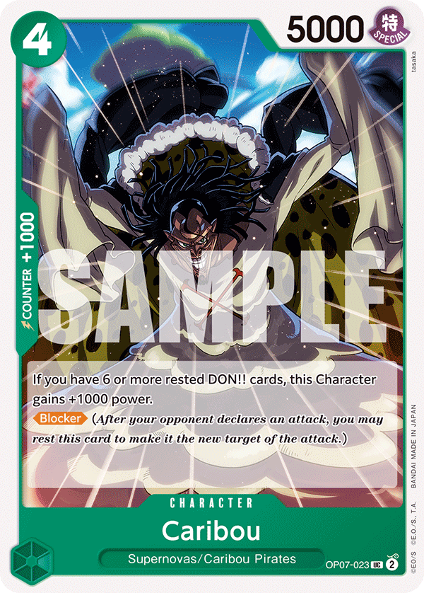 Caribou OP07-023 One Piece Card Game