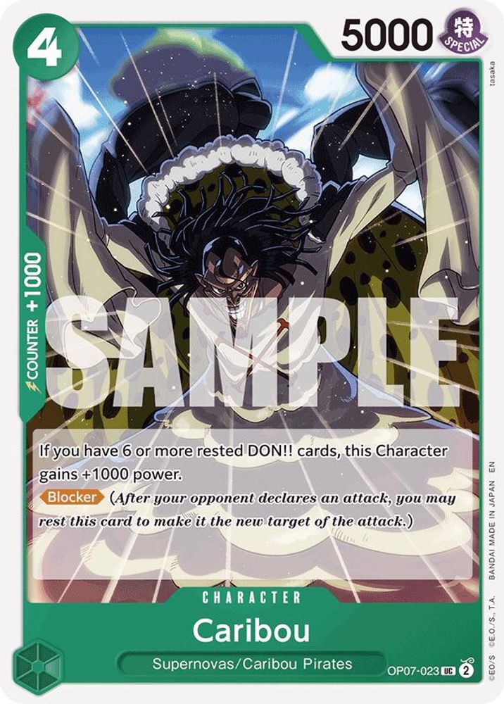 Caribou [Reprint] OP07-023 One Piece Card Game