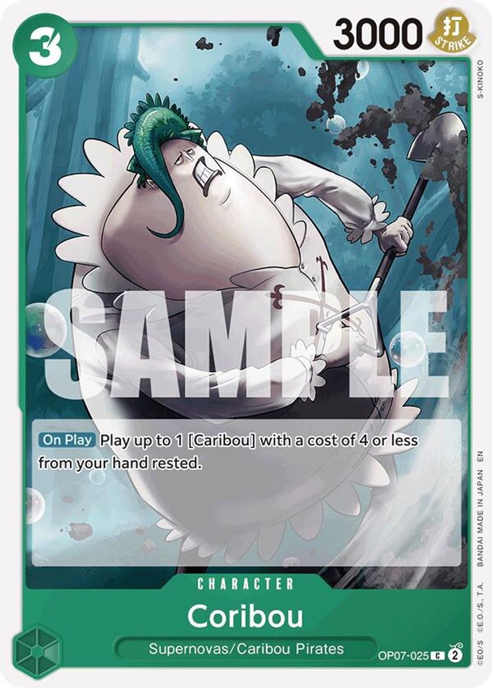 Coribou [Reprint] OP07-025 One Piece Card Game