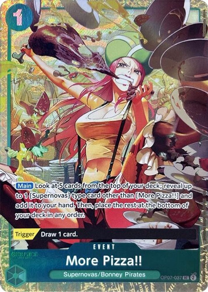 More Pizza!! [Best Selection Vol. 4] OP07-037 One Piece Card Game