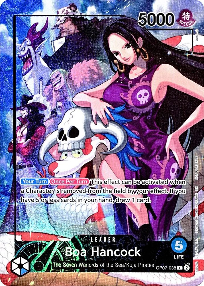 Boa Hancock [Magazine] OP07-038 One Piece Card Game