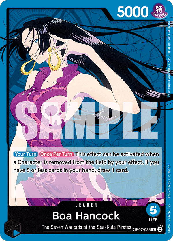 Boa Hancock [SP] JP OP07-038 One Piece Card Game