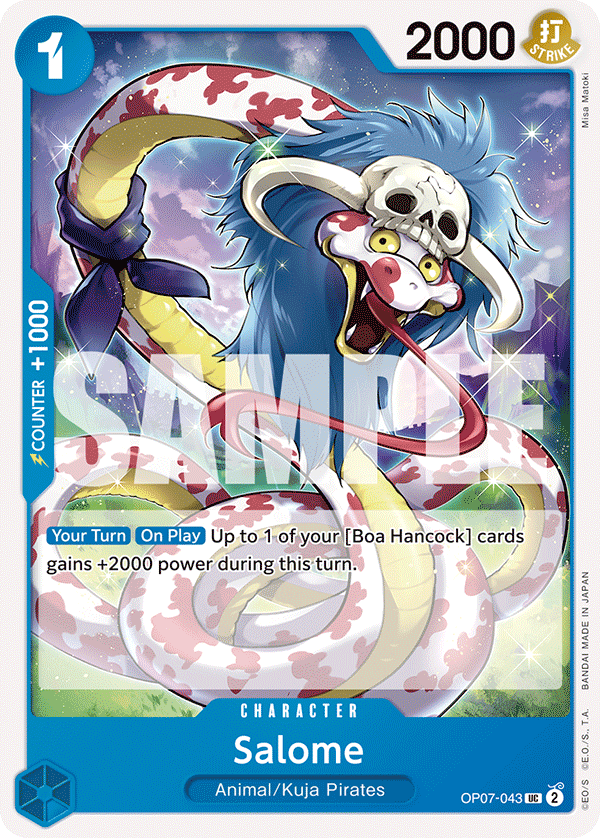 Salome OP07-043 One Piece Card Game