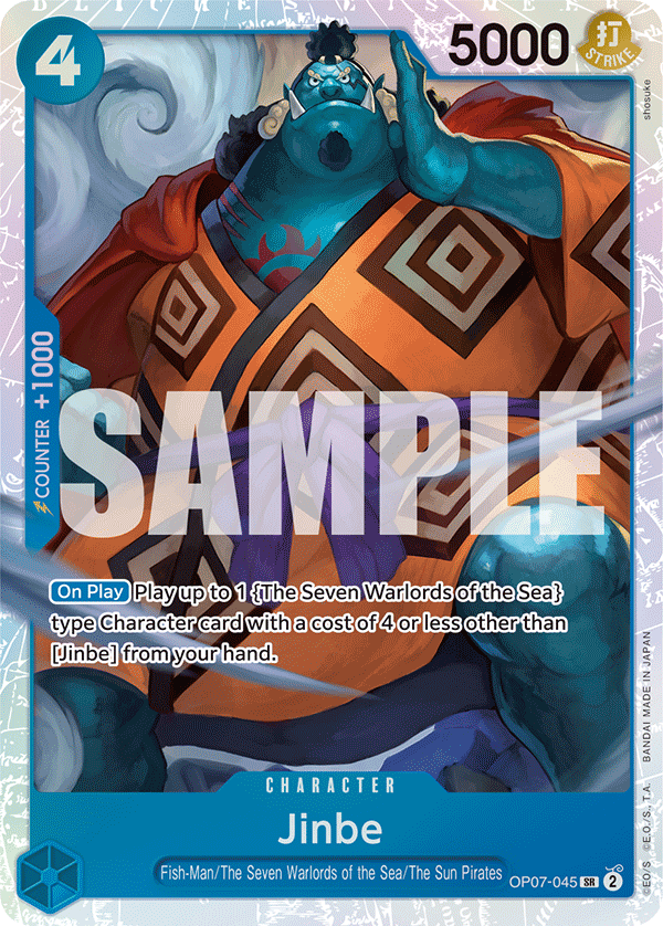 Jinbe OP07-045 One Piece Card Game