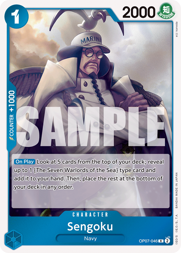 Sengoku OP07-046 One Piece Card Game
