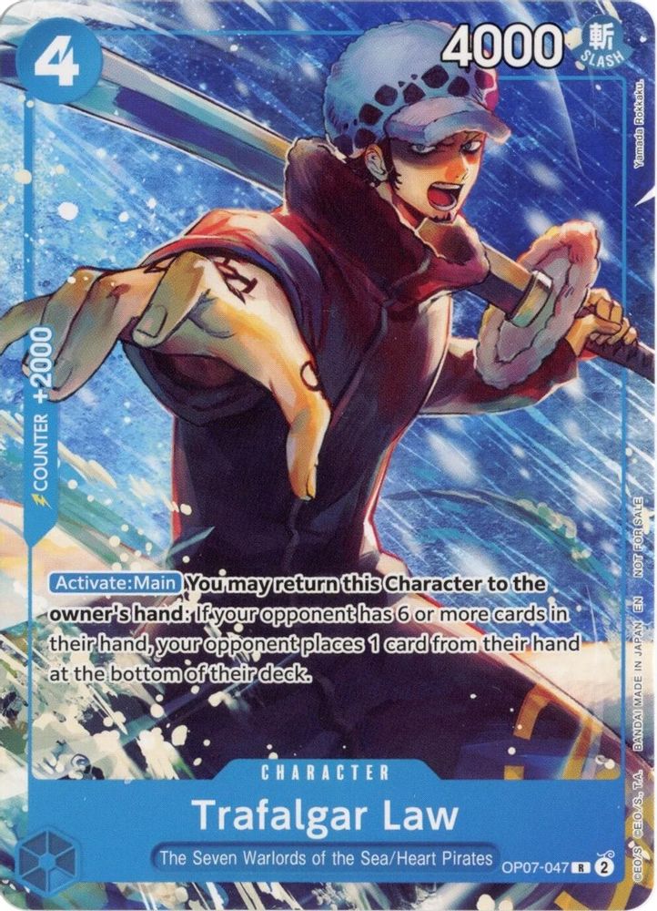Trafalgar Law [Welcome Pack Vol. 2] OP07-047 One Piece Card Game