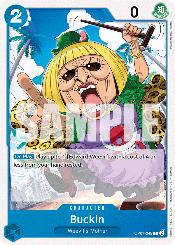 Buckin OP07-049 One Piece Card Game
