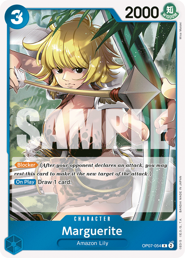 Marguerite OP07-054 One Piece Card Game