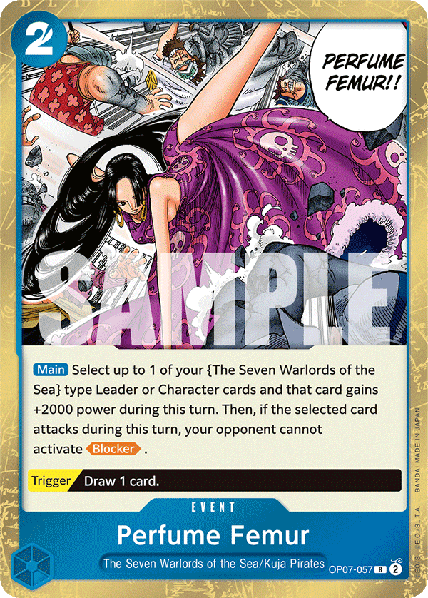 Perfume Femur [Best Selection] JP OP07-057 One Piece Card Game