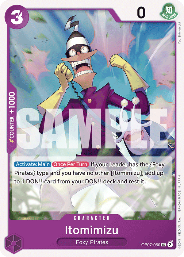 Itomimizu OP07-060 One Piece Card Game