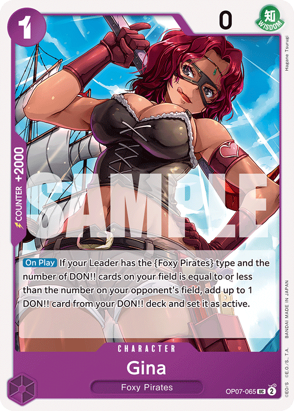 Gina OP07-065 One Piece Card Game