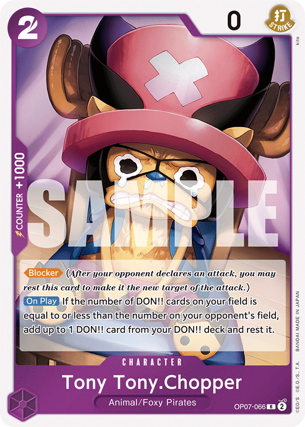 Tony Tony.Chopper OP07-066 One Piece Card Game