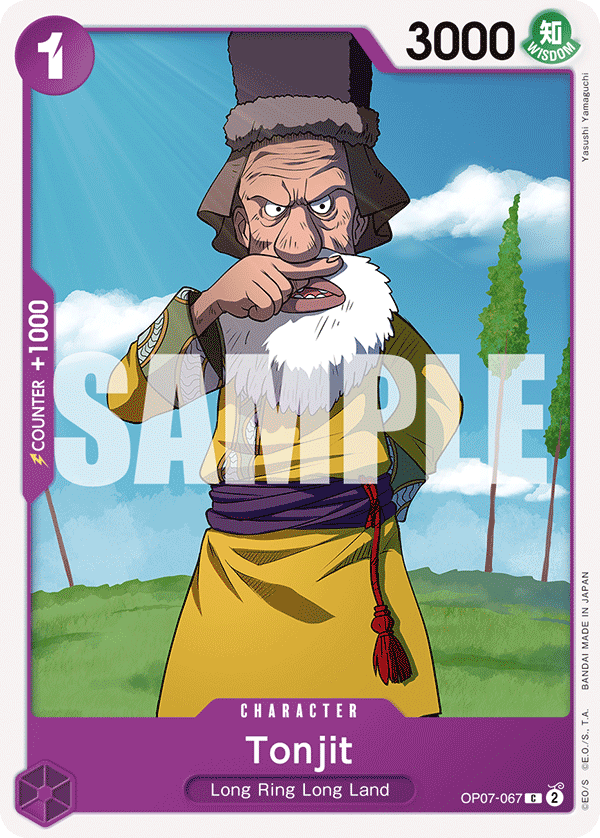 Tonjit OP07-067 One Piece Card Game