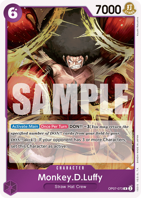 Monkey.D.Luffy OP07-073 One Piece Card Game