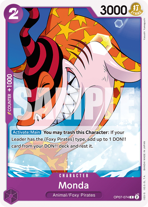 Monda OP07-074 One Piece Card Game