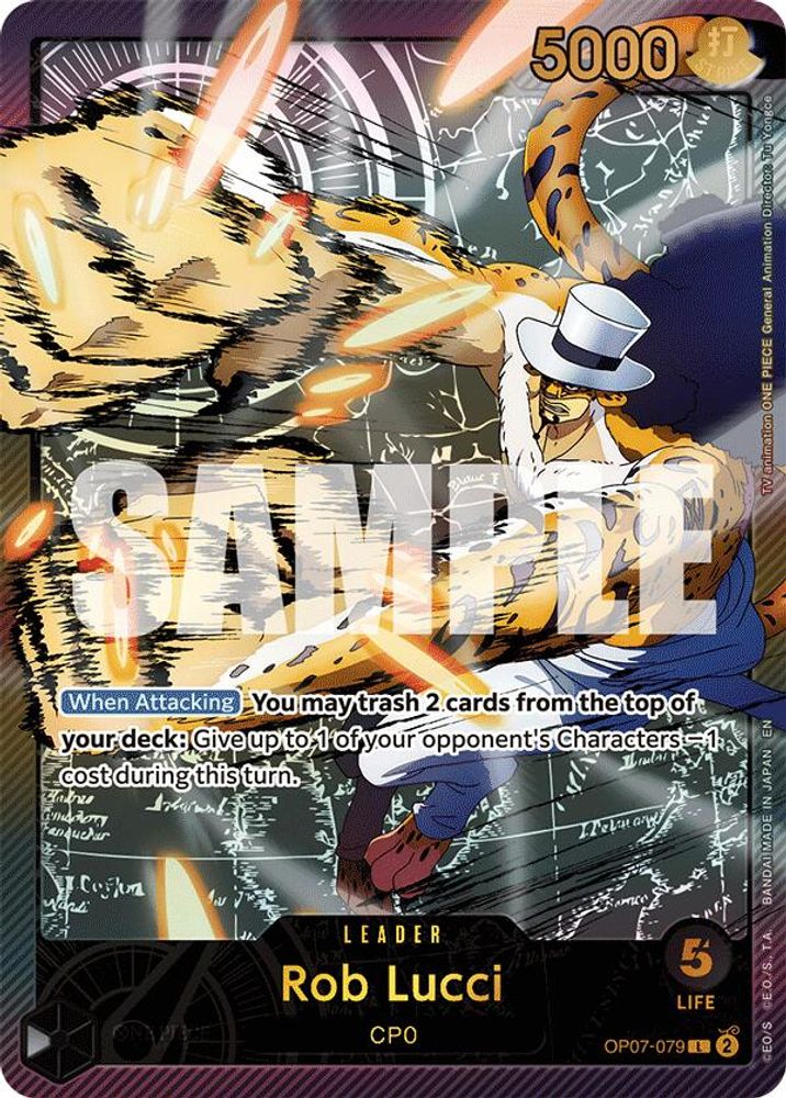 Rob Lucci [SP] OP07-079 One Piece Card Game