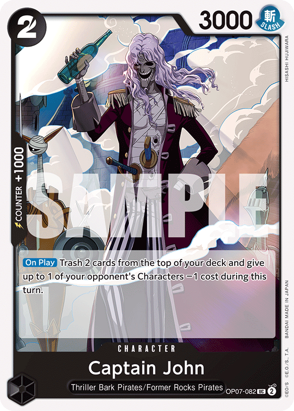 Captain John OP07-082 One Piece Card Game