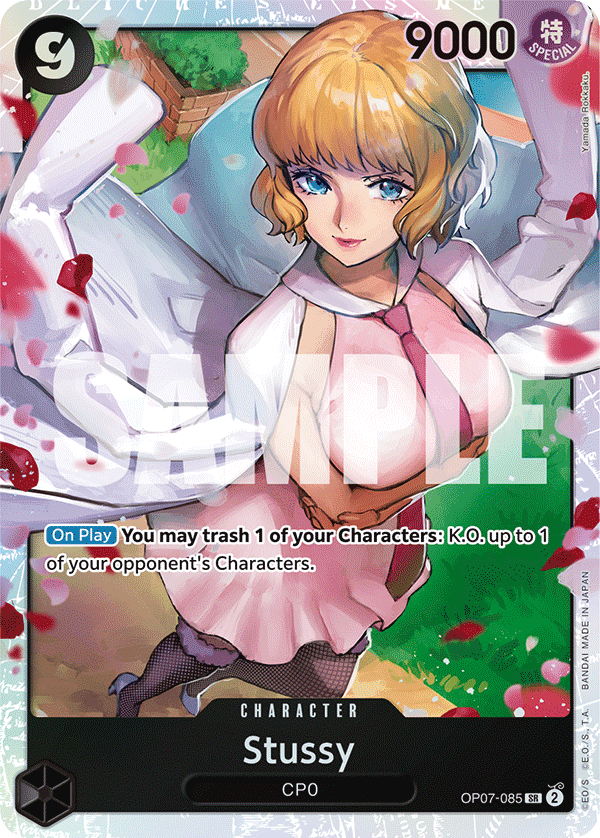 Stussy OP07-085 One Piece Card Game
