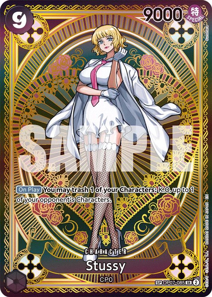 Stussy [SP] OP07-085 One Piece Card Game