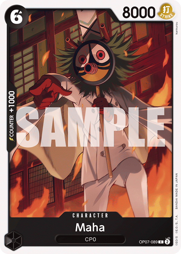 Maha OP07-089 One Piece Card Game