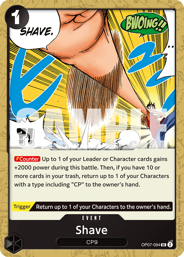 Shave OP07-094 One Piece Card Game