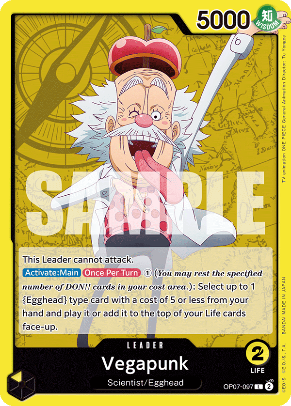 Vegapunk OP07-097 One Piece Card Game
