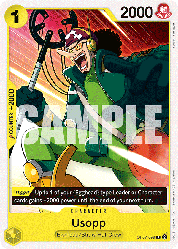Usopp OP07-099 One Piece Card Game