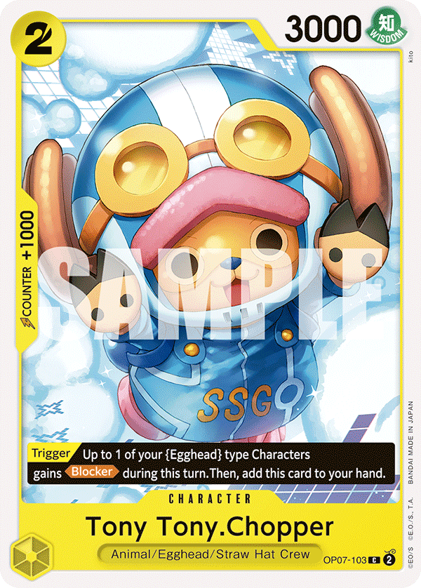 Tony Tony.Chopper OP07-103 One Piece Card Game