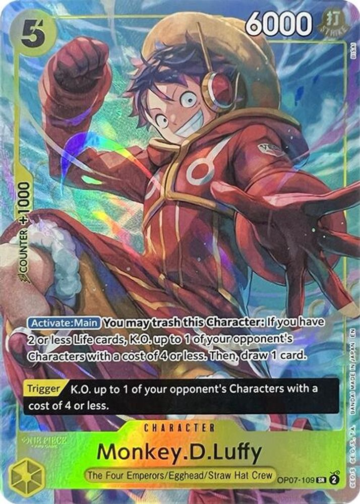 Monkey.D.Luffy [Illustration Box Vol.3] OP07-109 One Piece Card Game