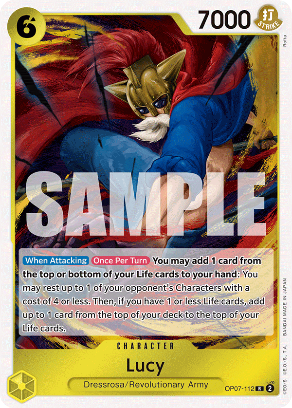 Lucy OP07-112 One Piece Card Game