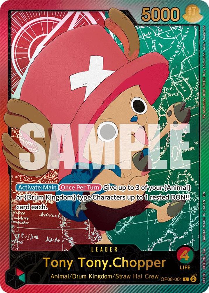 Tony Tony.Chopper [SP] OP08-001 One Piece Card Game