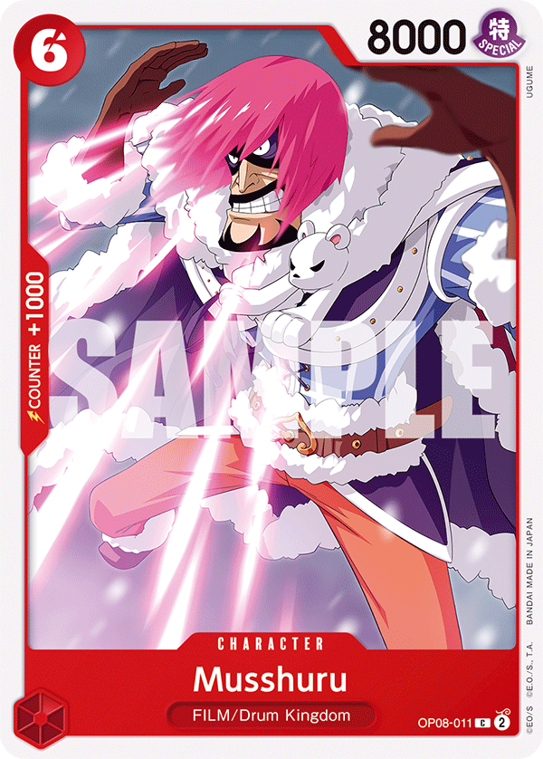 Musshuru OP08-011 One Piece Card Game