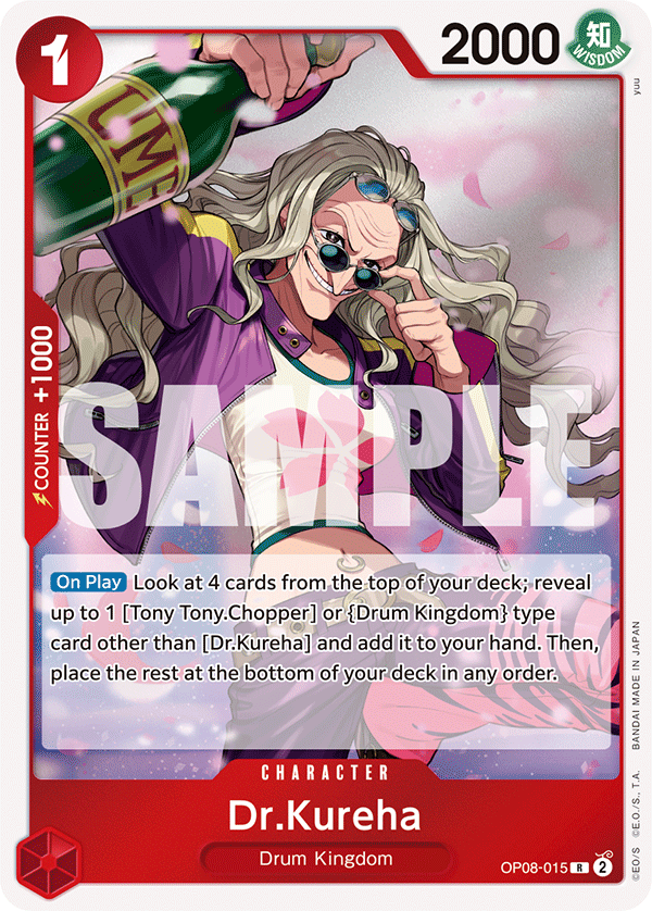 Dr.Kureha OP08-015 One Piece Card Game