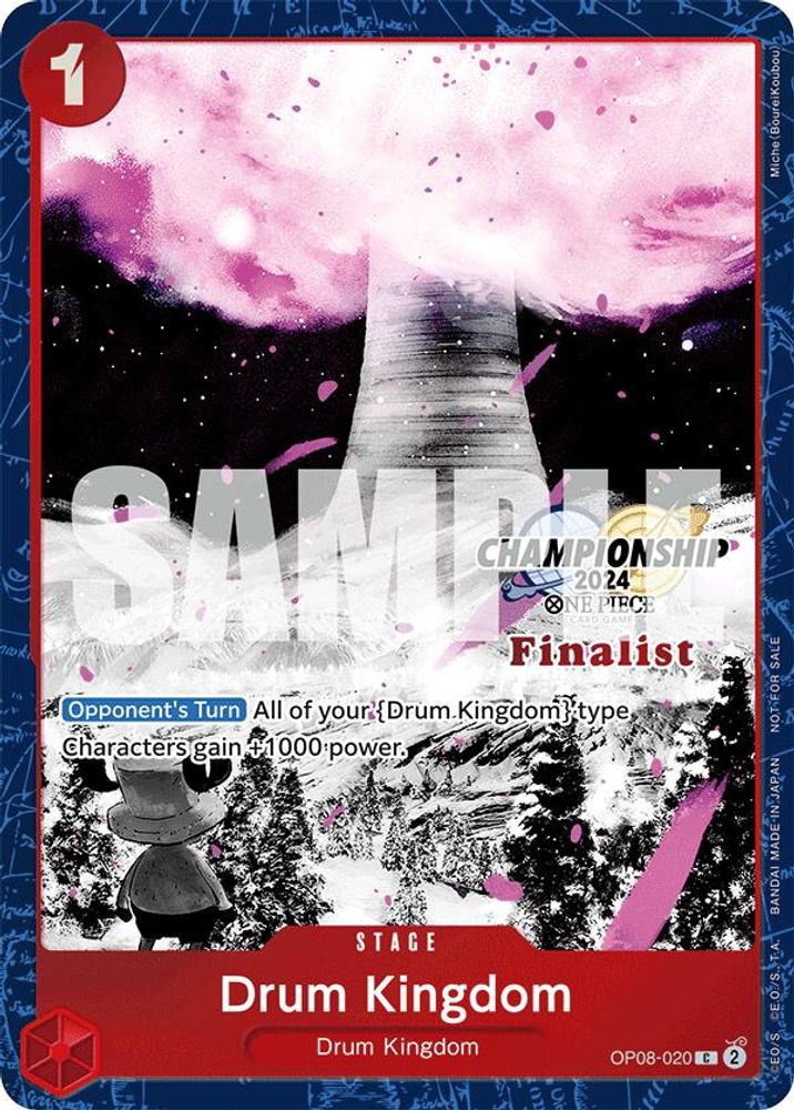 Drum Kingdom [Championship 2024 Finalist] OP08-020 One Piece Card Game