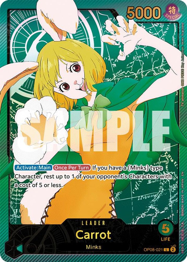 Carrot [SP] OP08-021 One Piece Card Game