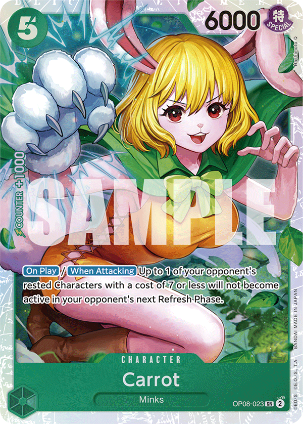 Carrot OP08-023 One Piece Card Game