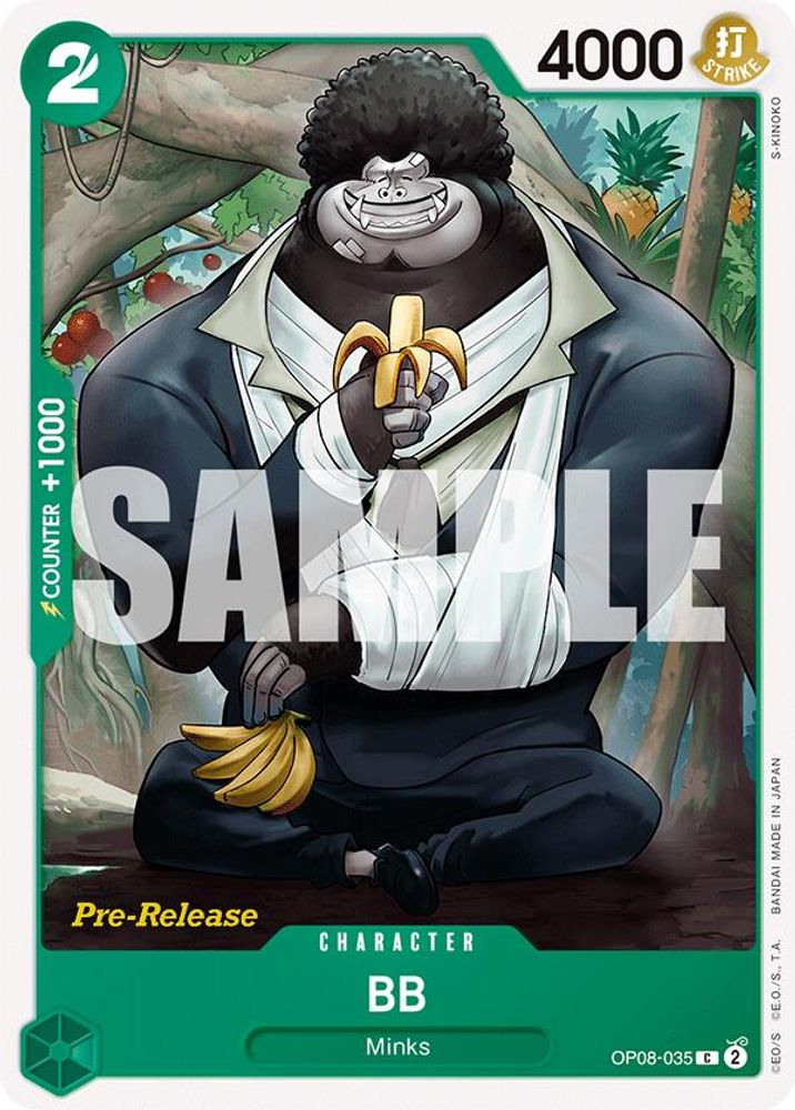 BB [Pre-Release] OP08-035 One Piece Card Game