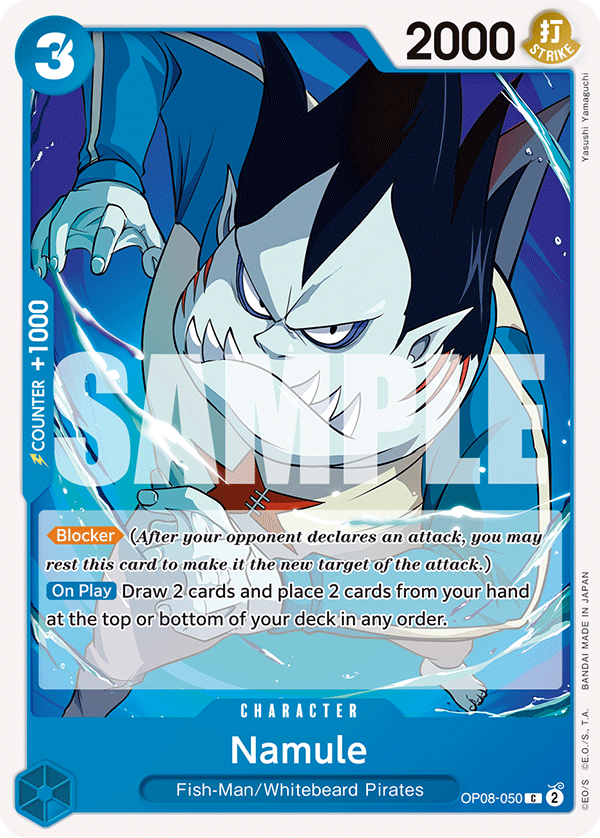 Namule OP08-050 One Piece Card Game