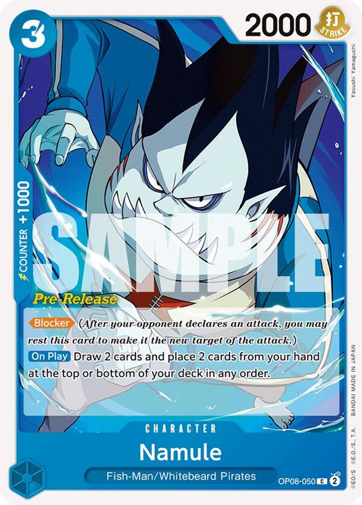 Namule [Pre-Release] OP08-050 One Piece Card Game